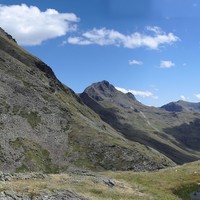 Serre Haute et Maubermé près du Portillon d'Albe (point 2466 m)