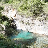 La cascade version surexposée