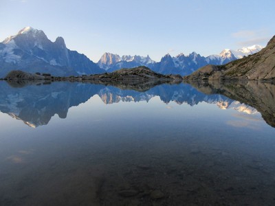 Matin au Lac Blanc