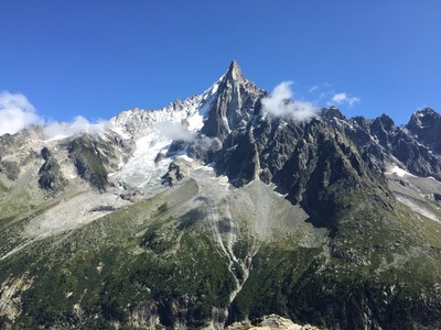 Les Drus depuis le Signal.