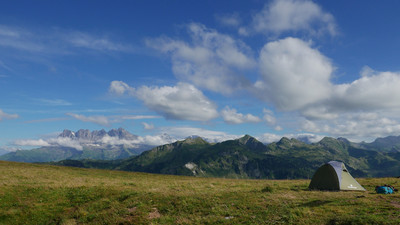 bivouac au col des mattes - Chablais
