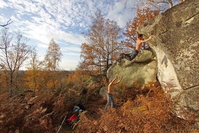 Journée d'automne à Fontainebleau