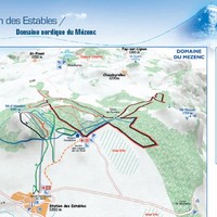 Pistes de ski alpin et fond des Estables