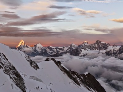 Lever de soleil sur le Mont Cervin