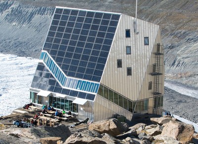 Monte Rosa Hut, 6 years old Monte Rosa Hut, 6 years old
