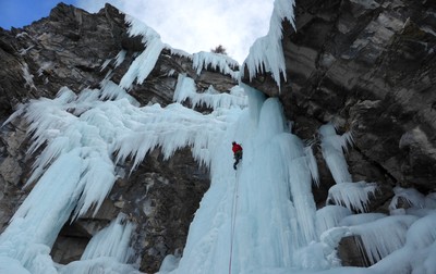 Dans la cascade du Rebruyant