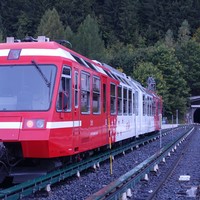 Départ à Montroc gare