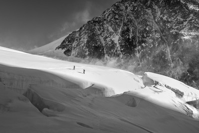 En montant au Col des Dômes