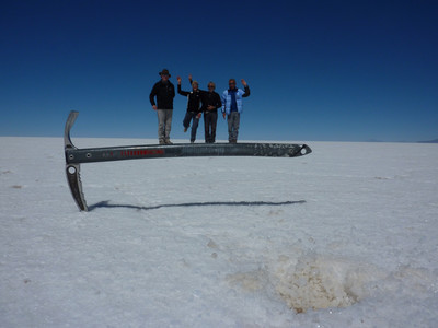 Acclimatation sur le Salar de Uyuni