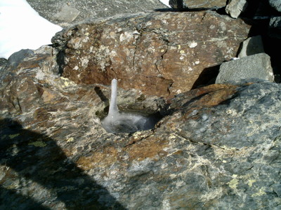 pic de glace !