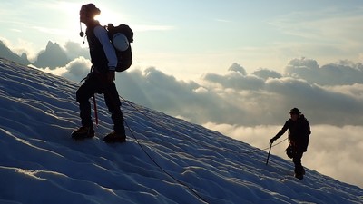 Petit Mont Blanc - Levé du soleil