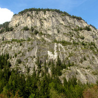 La falaisede Barberine.
