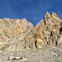 Aiguille d'Orny - falaise de l'Avenir et face S