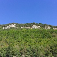 Falaise vue du parking