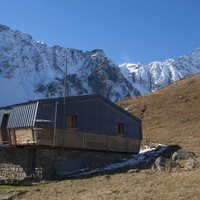 Retour au refuge des aiguilles d'Arves