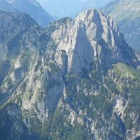 Jerebica (Cima del Lago) - versant NE