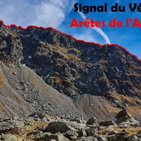Signal du Vénétier - Arêtes de l'Aigleton - Versant SW