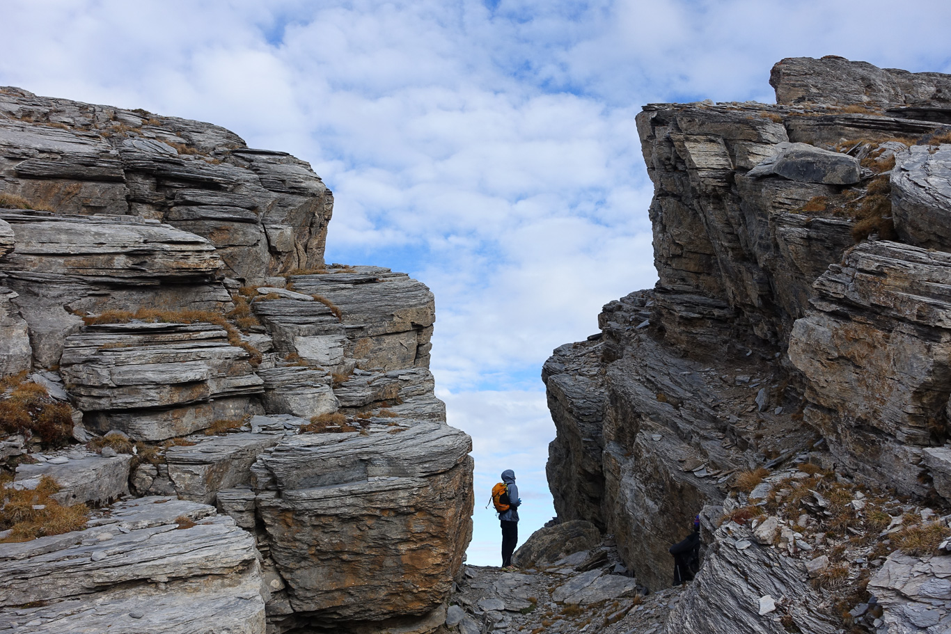 Crête des Gittes Depuis le lac de la Gitte