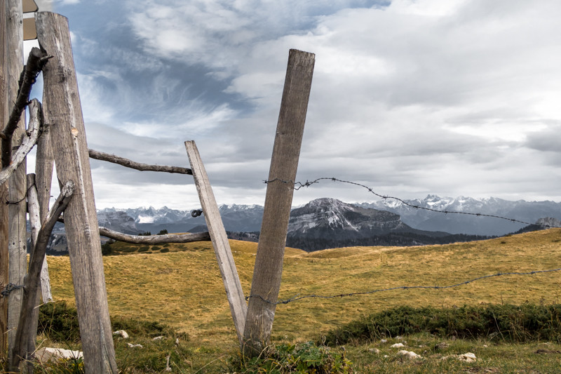 Sortie de la cheminée, face au plus grand 4000 de Chartreuse