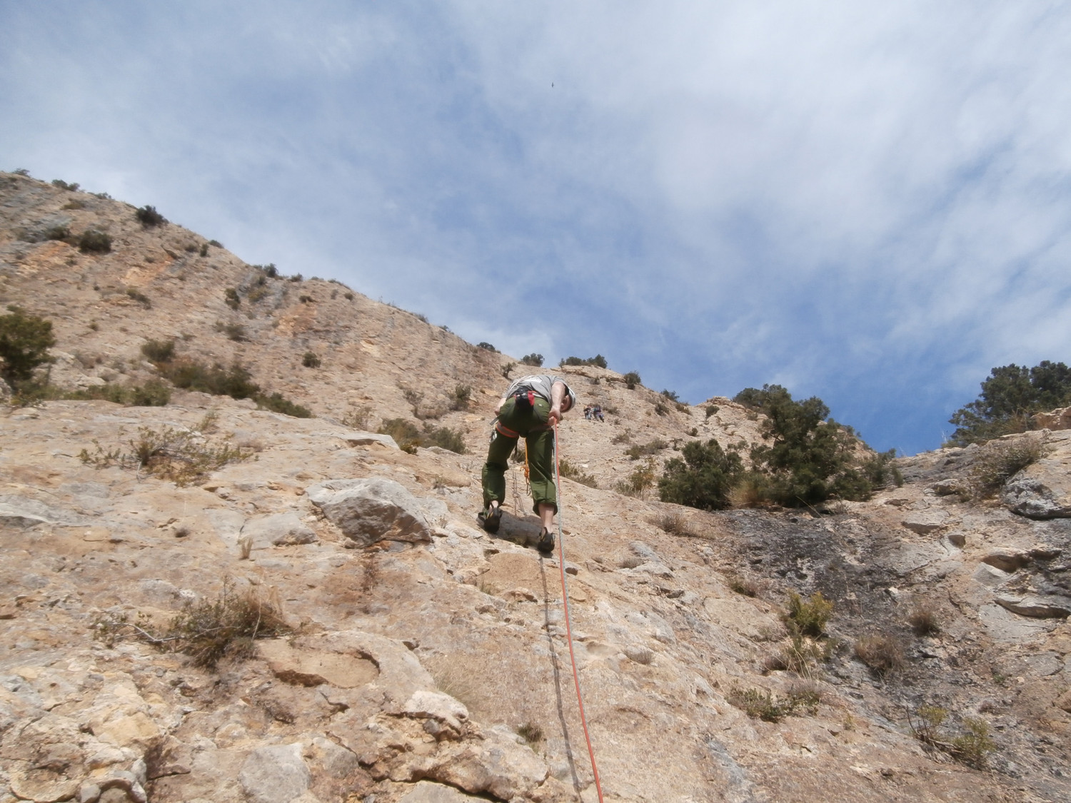 Fin de rappel dans Sabina Wall
