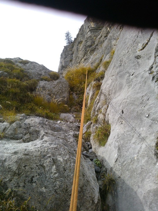 Premier rappel de 35 m
