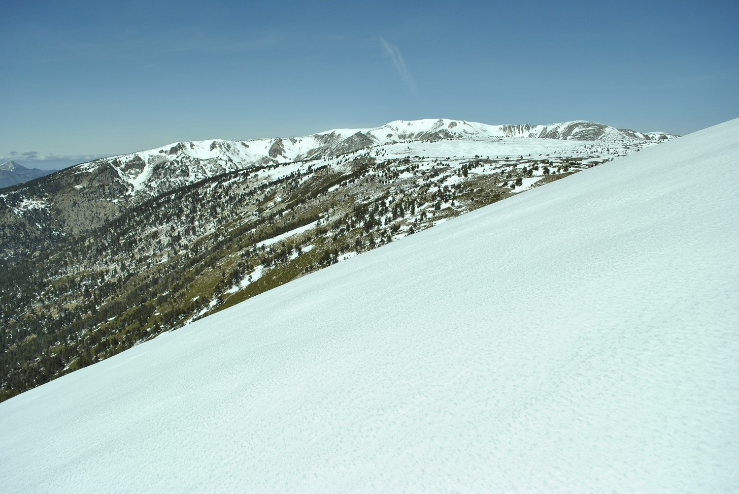 Vu sur le Madres en sortie du couloir Oratori