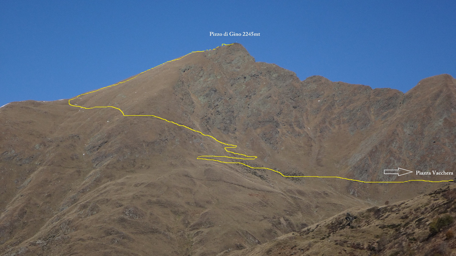 la parte alta dai 1800-2245m