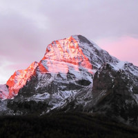 Monte Leone à l'aube