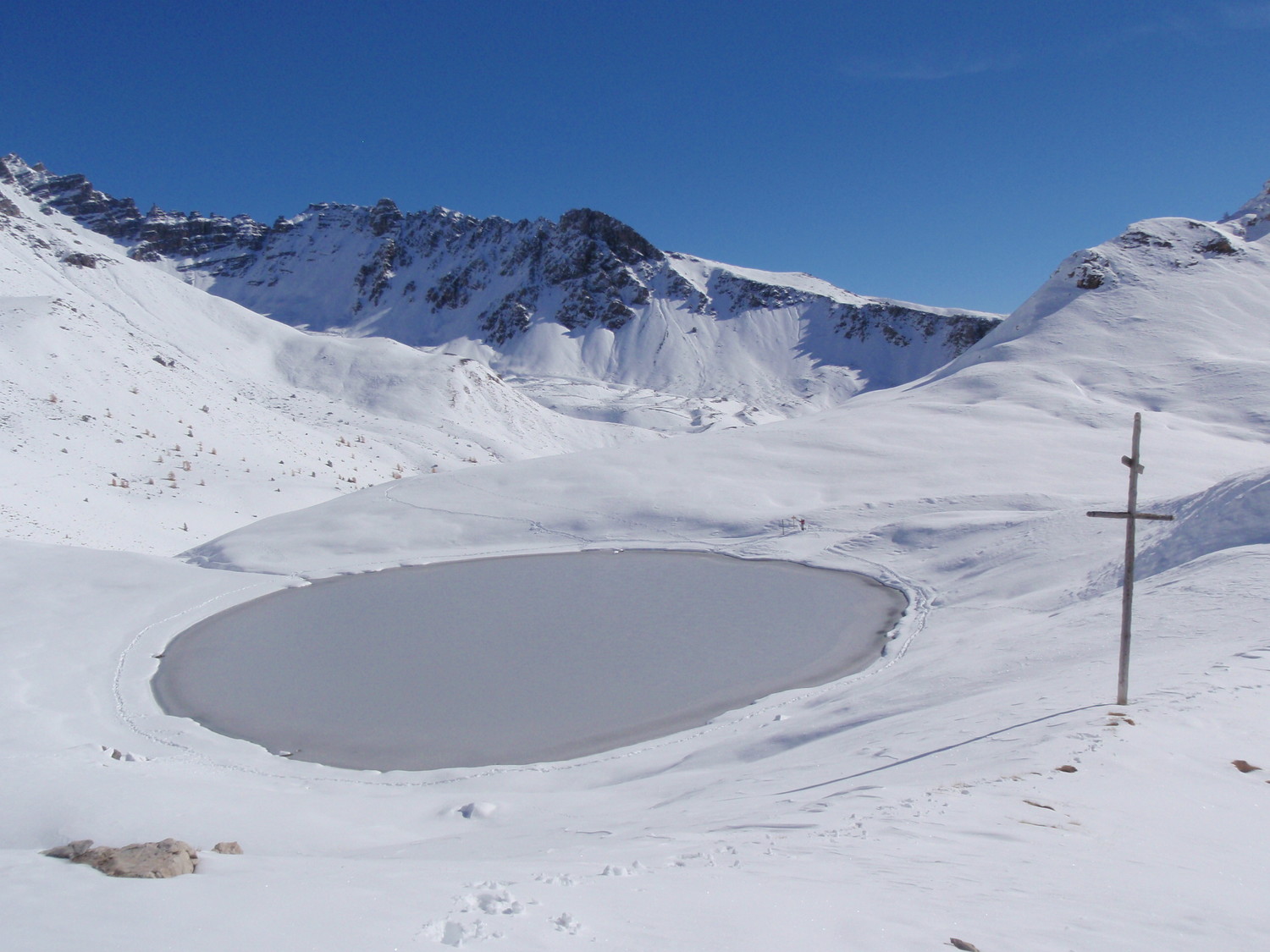 Lac Soulier au premières neiges