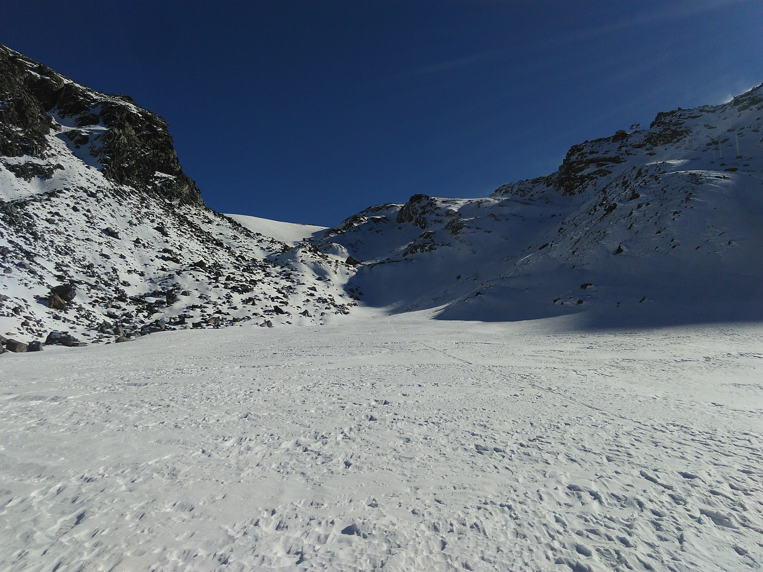 très bon ski entre ici et le col de Thorens