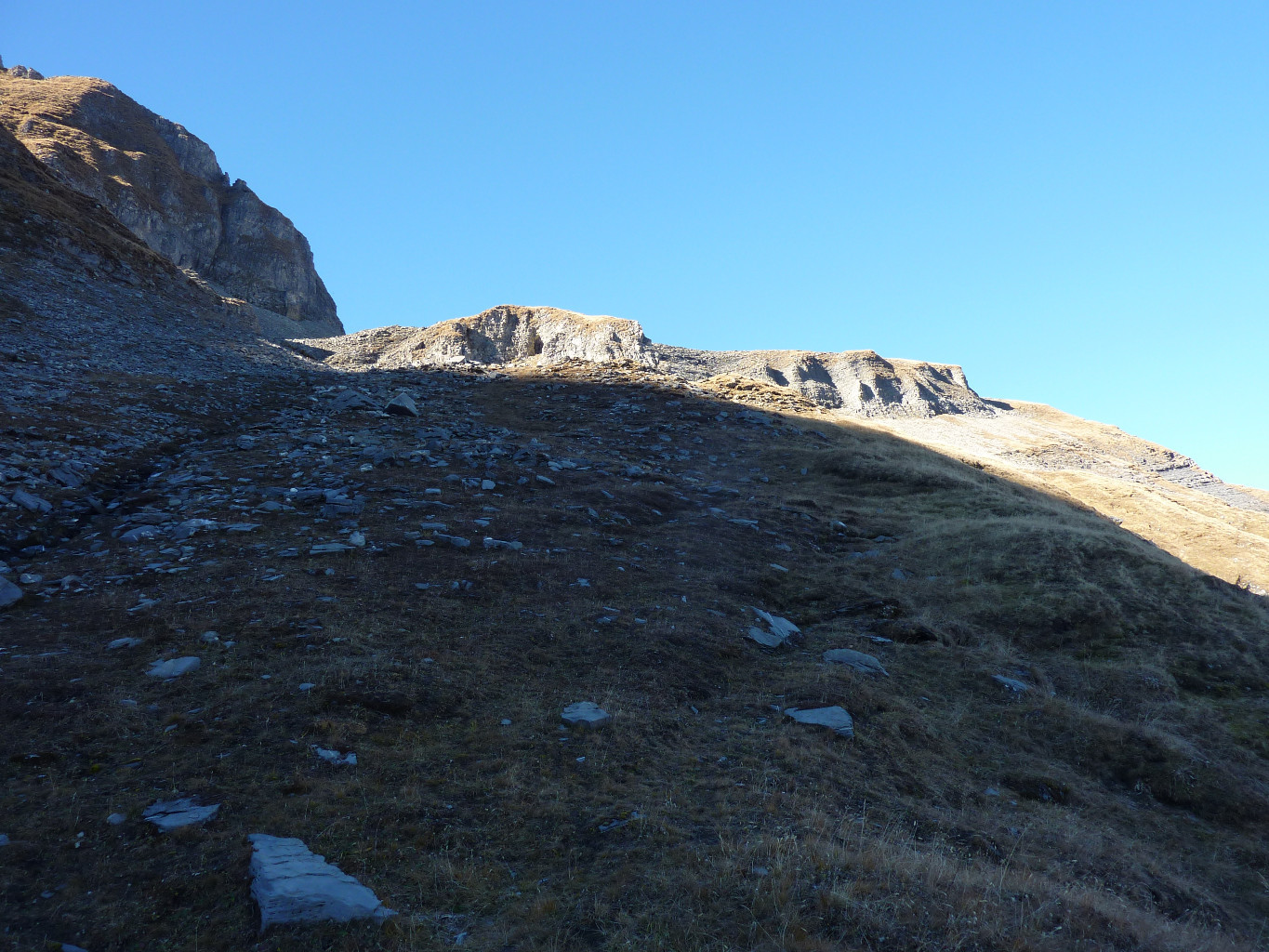Sous le col de l'Homme