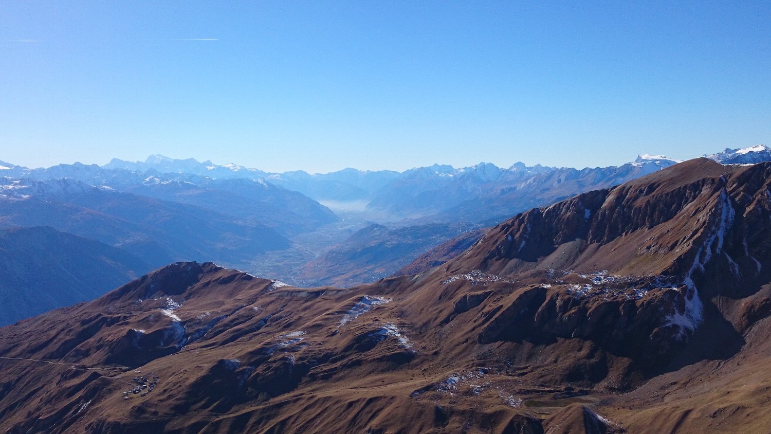 Plaine depuis Loicherspitza