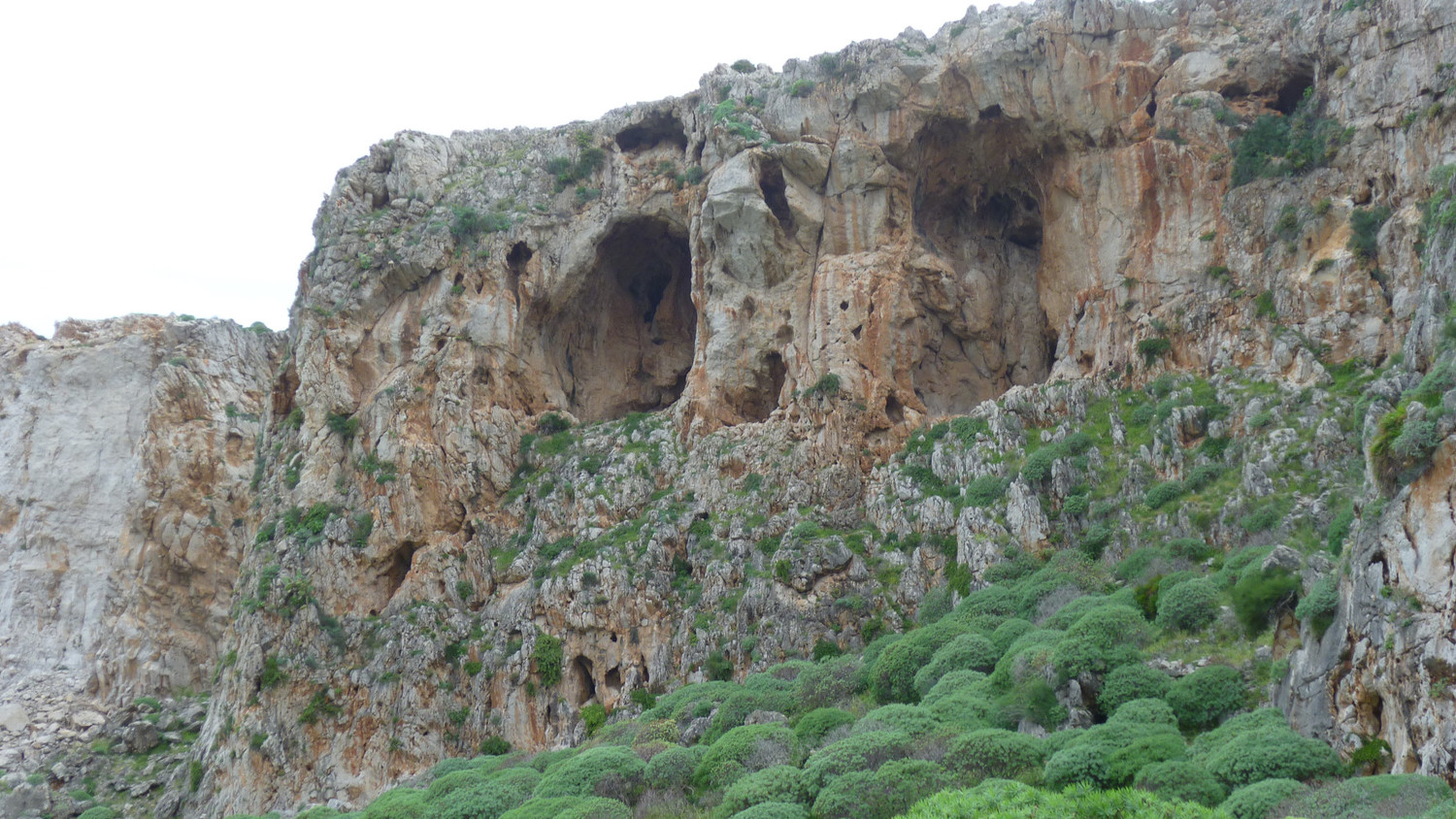 Two caves