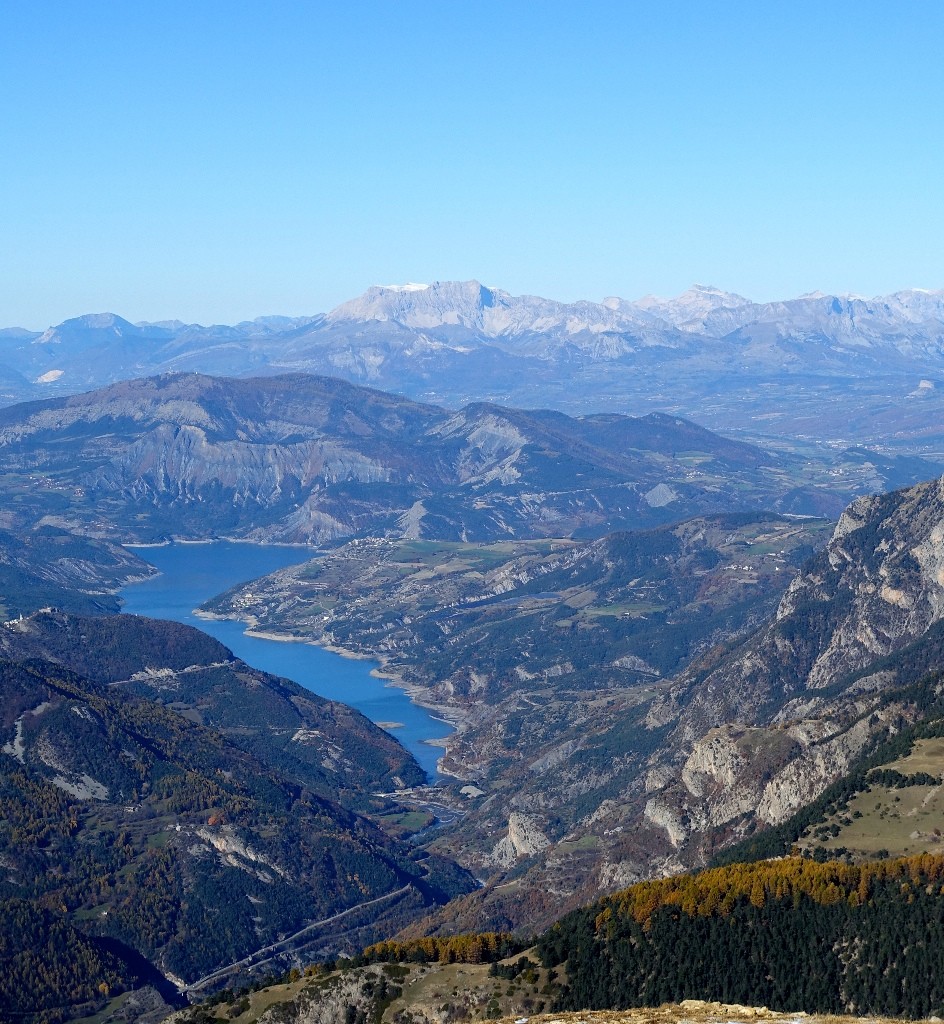 La branche ubayenne de Serre Ponçon et le Dévoluy.