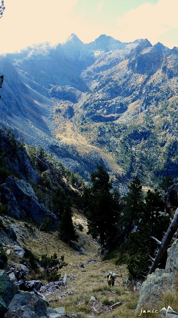 Le haut du couloir