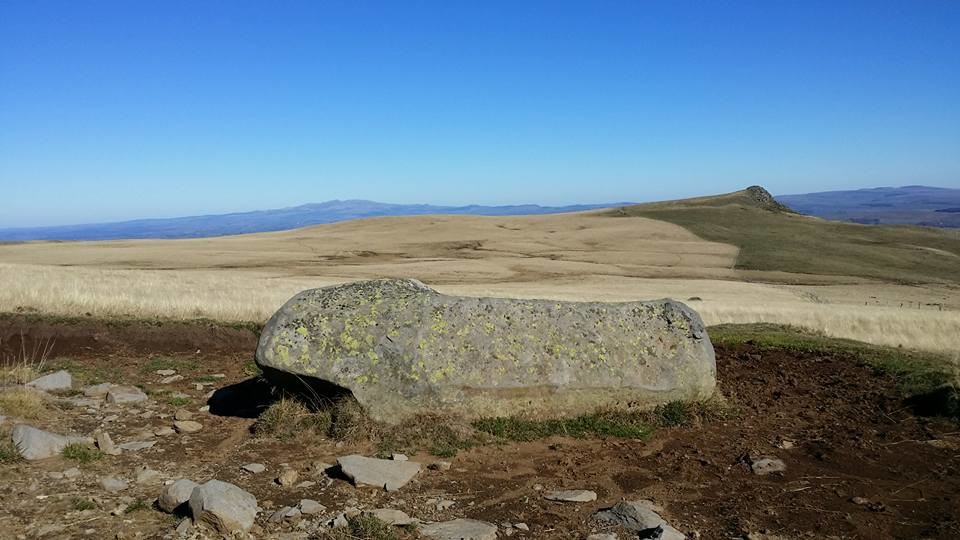 Le plateau du Limon et au loin le Signal du Limon
