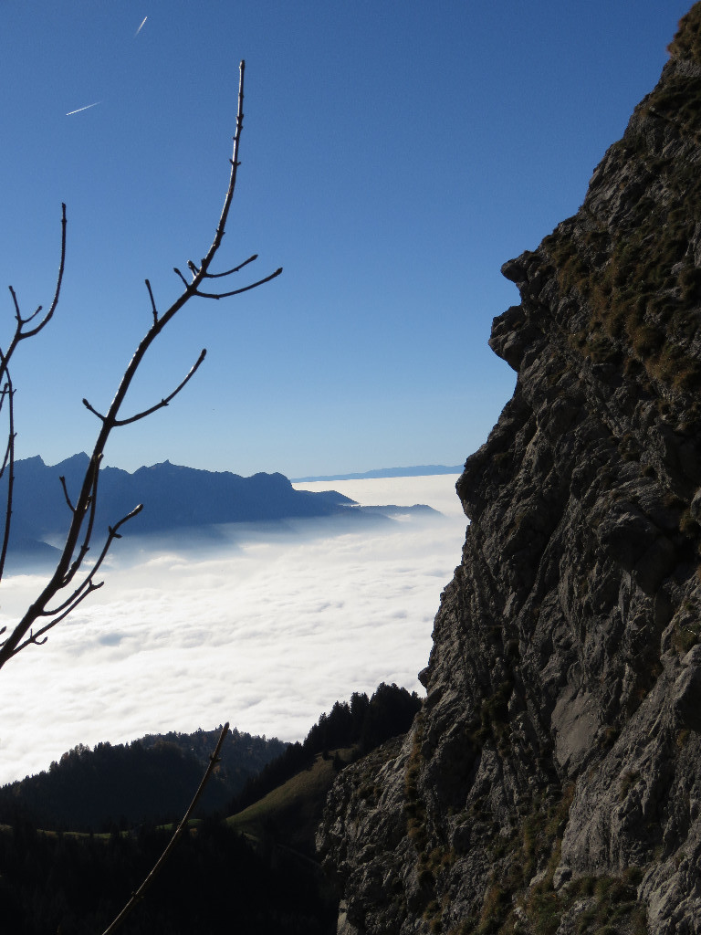 Vue sur la voie
