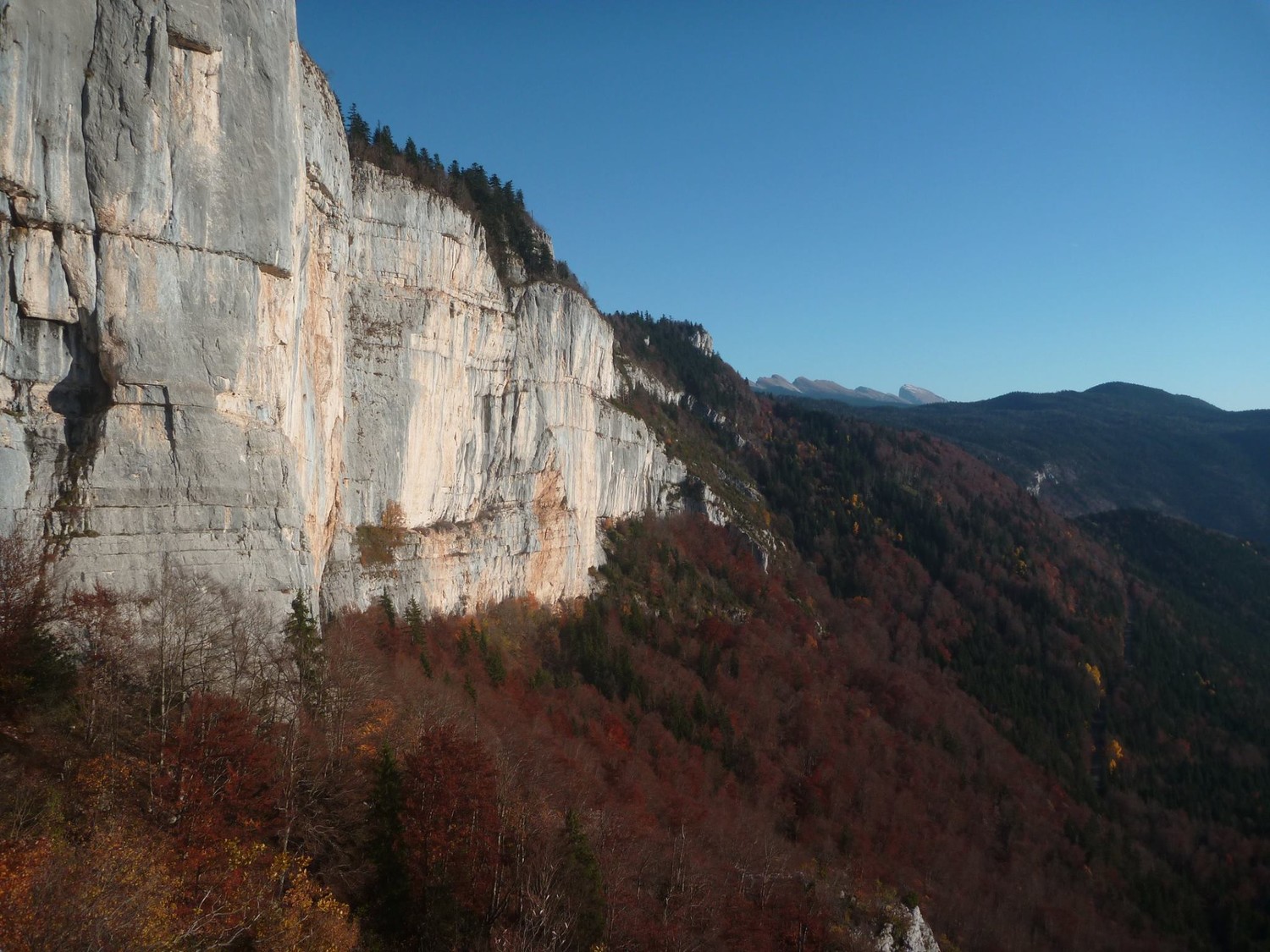 la vue de la cheminé