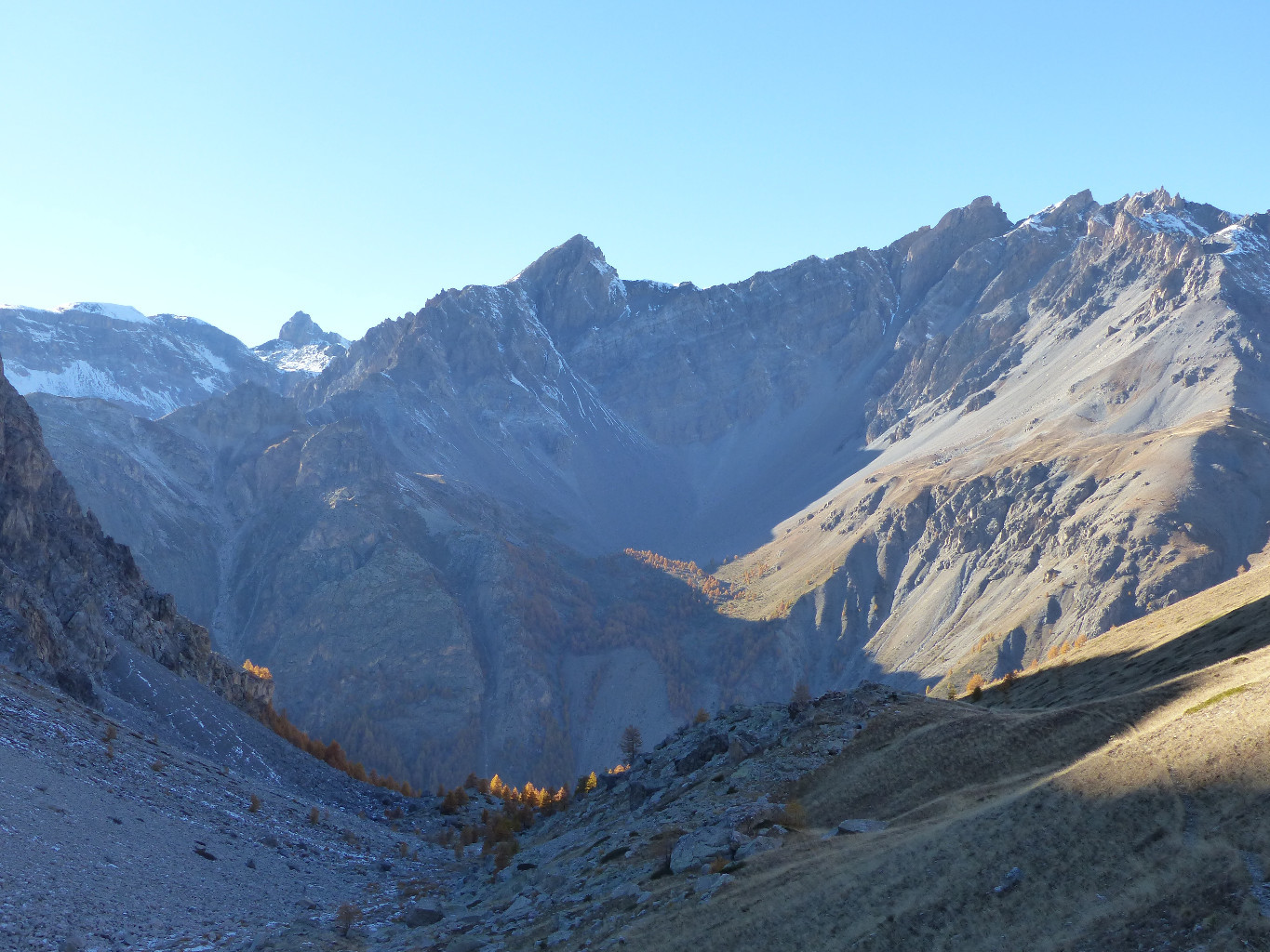 vallon de descente