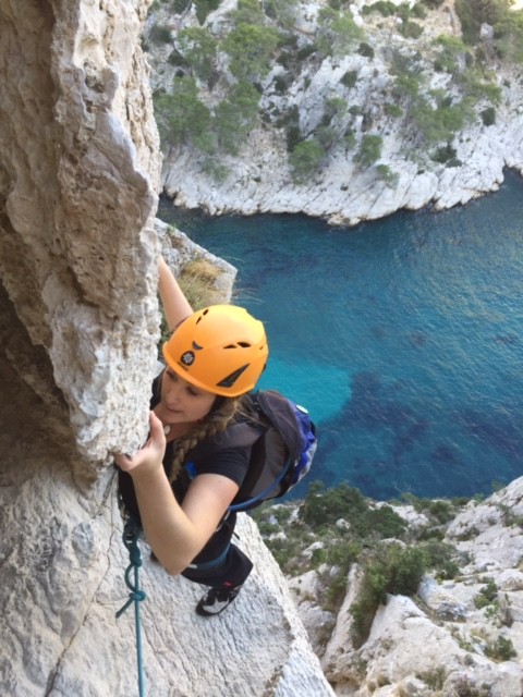 manon en haut de L2 de la La Si Ray