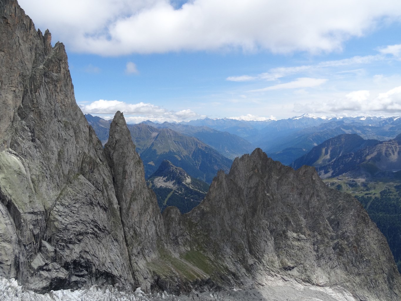 Il a neigé sur la Grivola