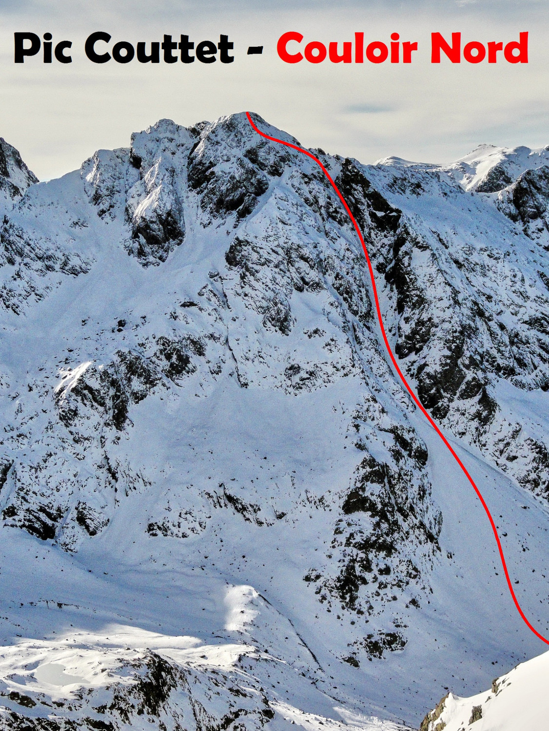 Pic Couttet - Couloir Nord