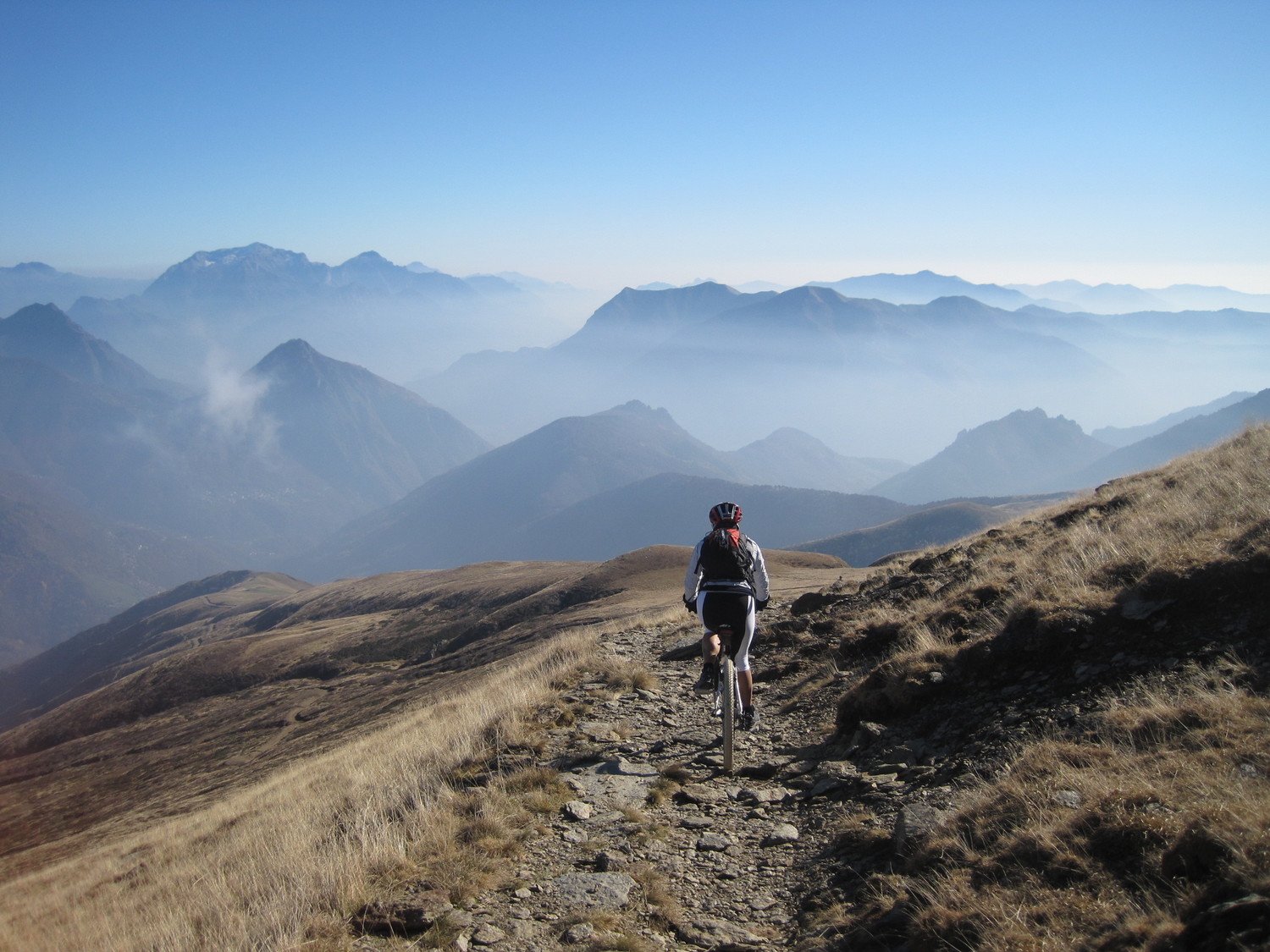 Sotto la cima italiana