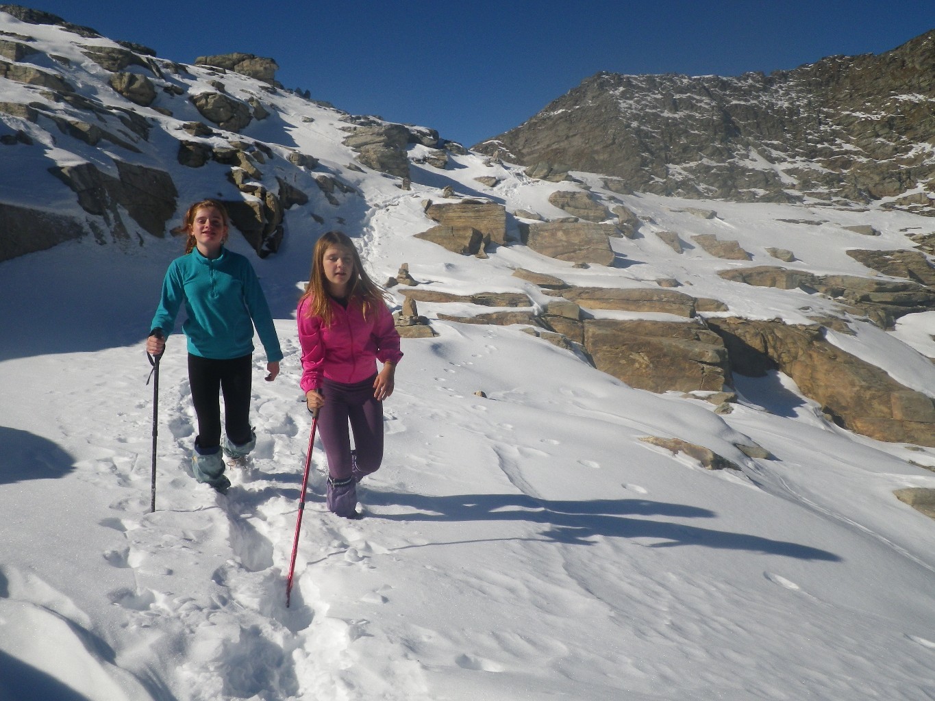 descente versant Aussois