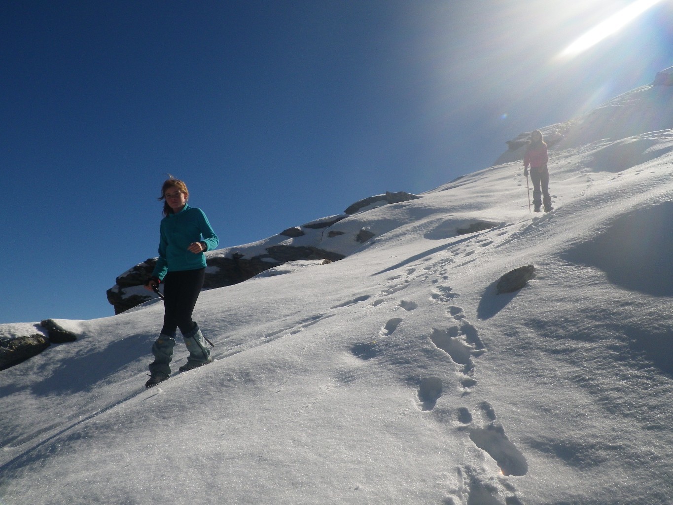 descente versant Aussois