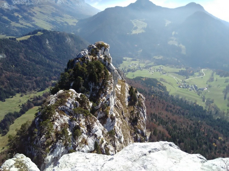 Vue de la croix vers le sud