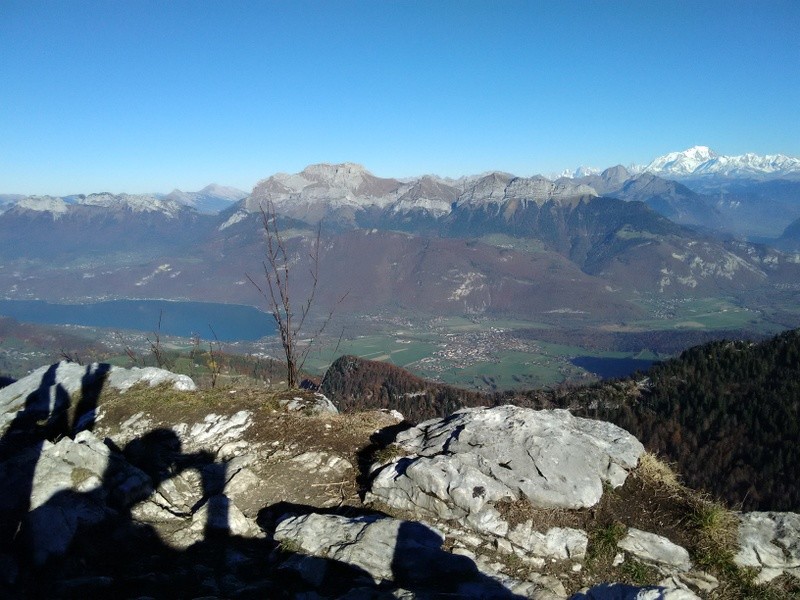 Lac d'Annecy, Aravis et Mont Blanc