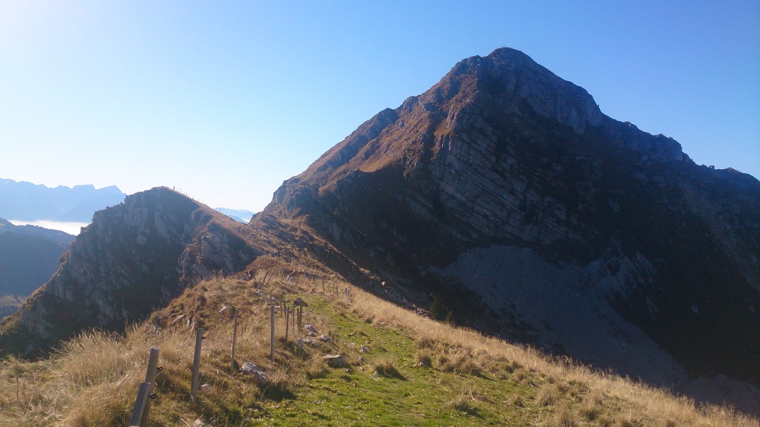 Teysachaux - Arête E