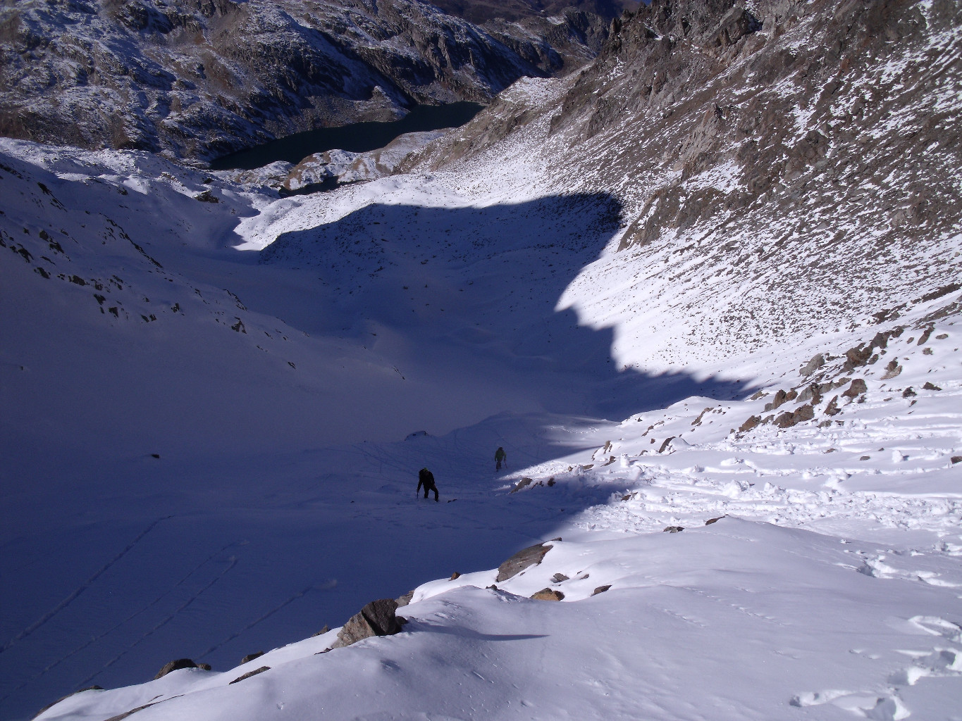 montée côté amiante