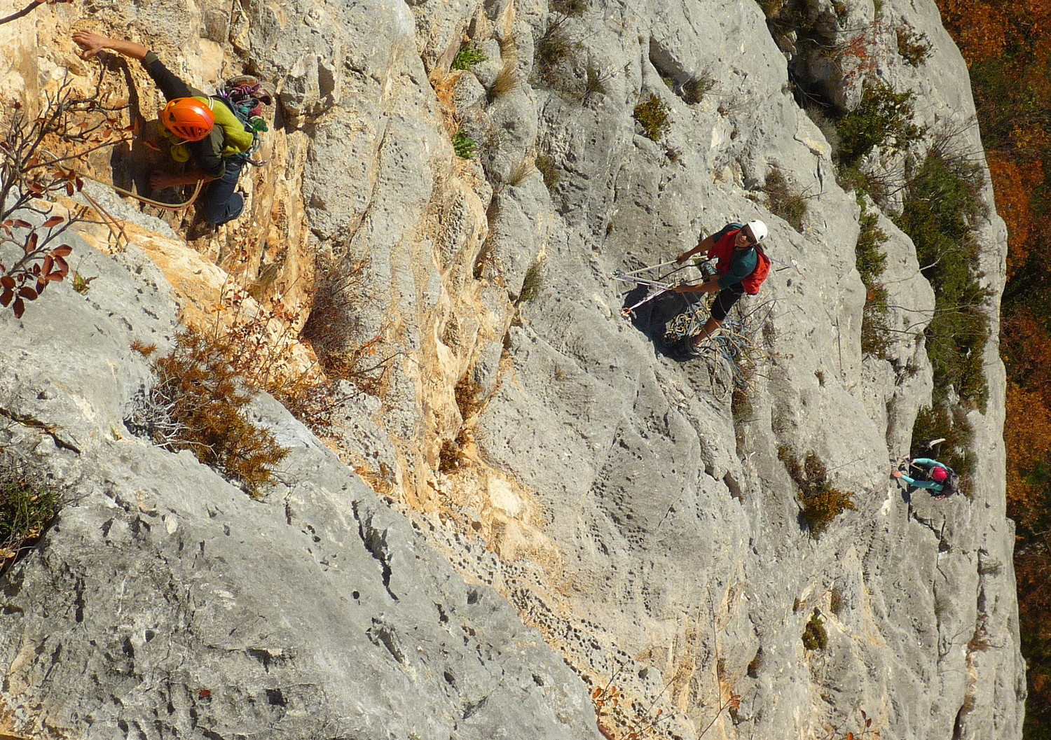 Vercors - Serre -Chatelard - Opera Vertaco - Tout le monde grimpe